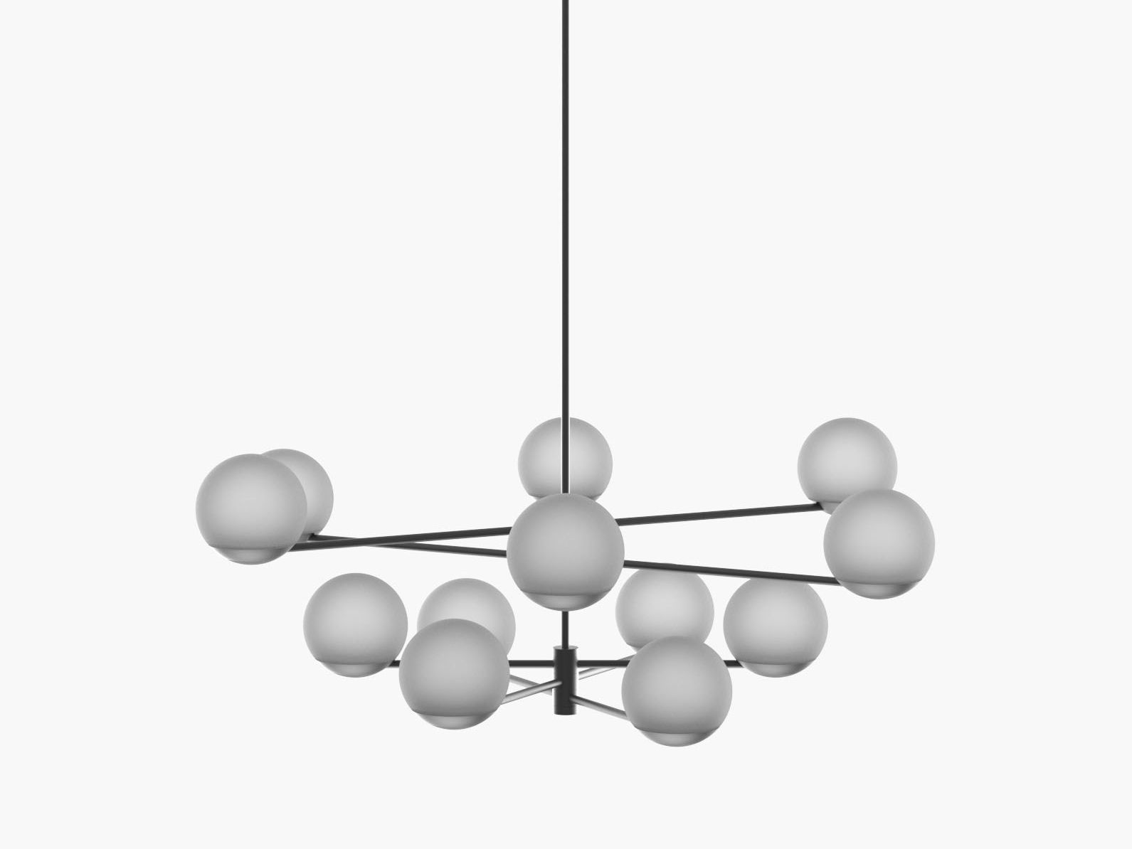 Выдувное стекло светодиодный подвесной светильник Cameron Design House Мяч и обруч ARCH-00137913 - Вид №11