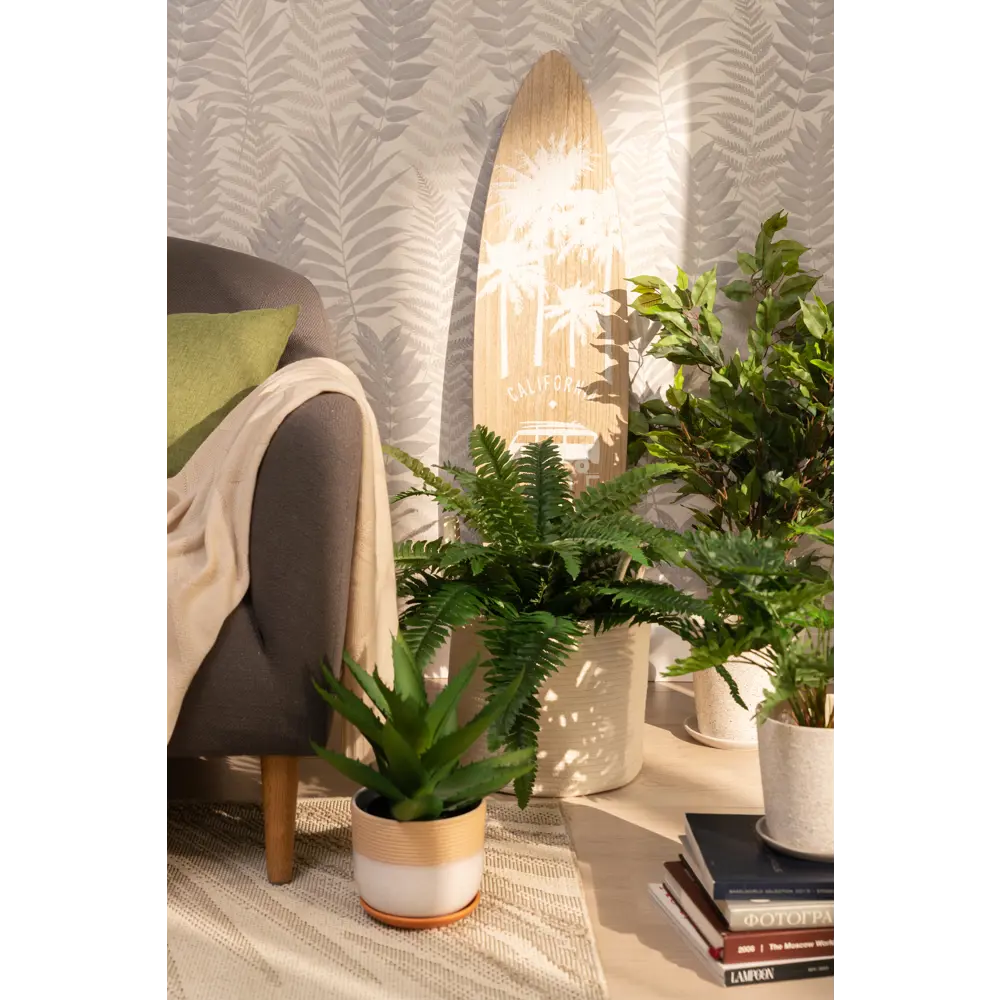 Горшок цветочный Селигер ø19 h16.1 см v2.9 л керамика бежевый 82836498 STLM-2141070 Santreyd - Вид №3