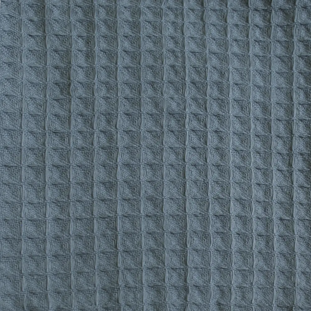 Плед Perrine 130x170 см хлопок цвет синий INSPIRE STLM-2115177 - Вид №1