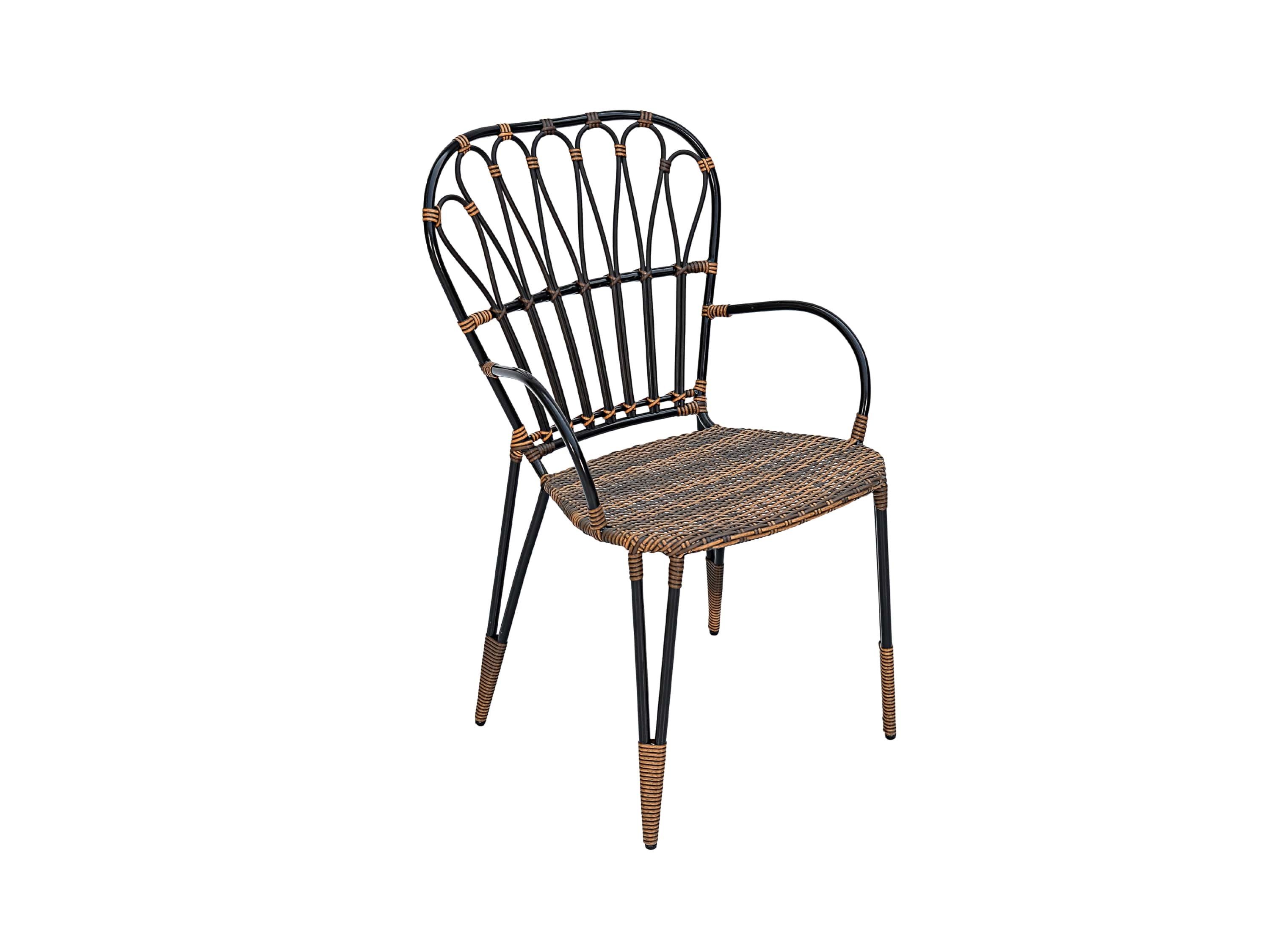 Синтетическое волокно и алюминиевый садовый стул с подлокотниками cbdesign Fiorella ARCH-00081323 - Вид №21