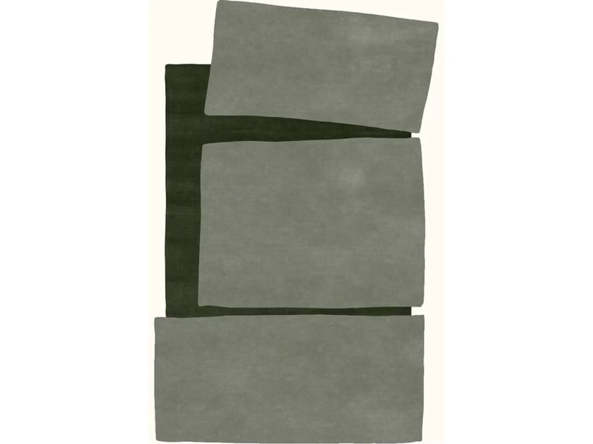 Ковер ручной работы из шерсти и бамбука Sirecom Tappeti письмо ARCH-00113339