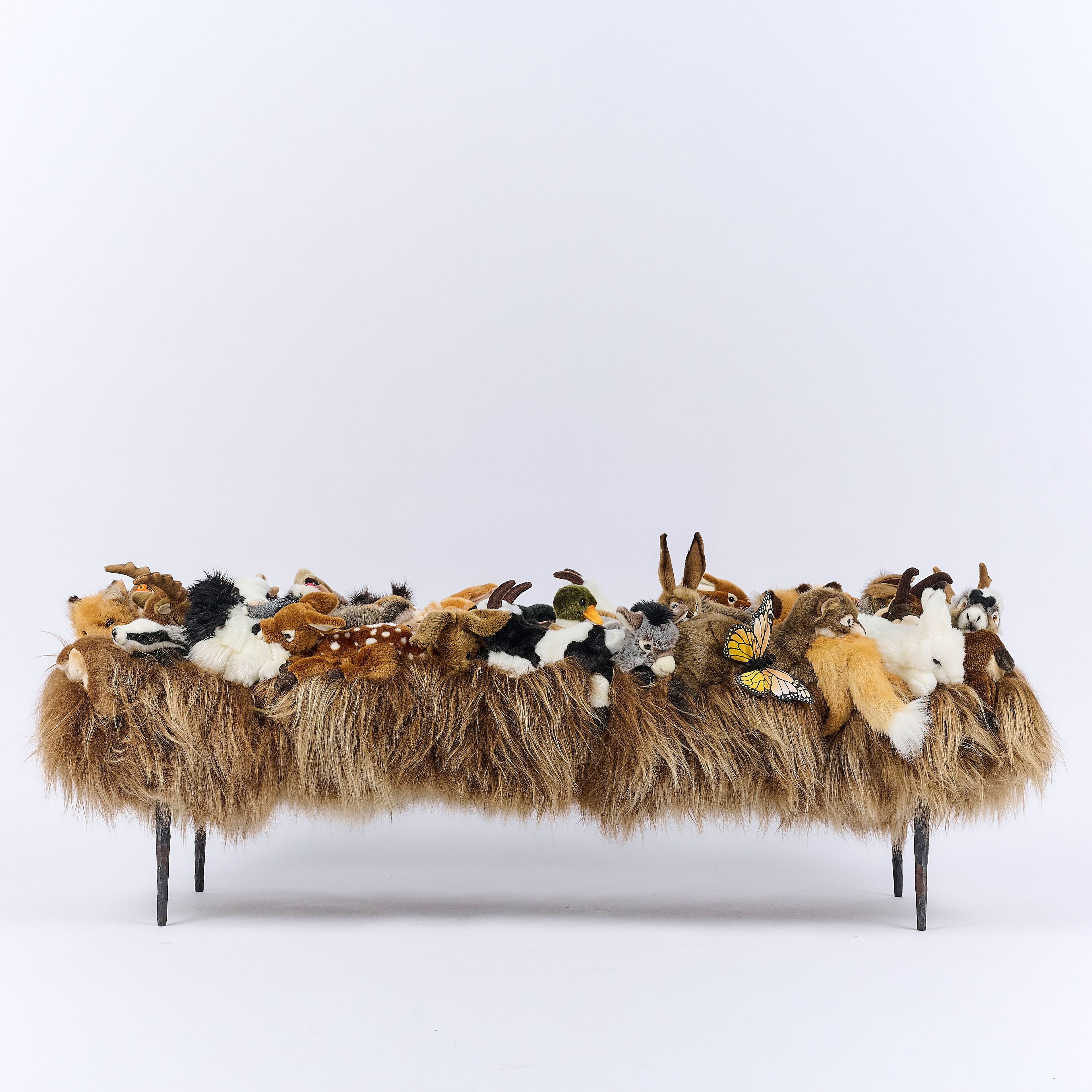 Мягкая скамейка из полиэстера APCOLLECTION Alpin ARCH-00028004 - Вид №1