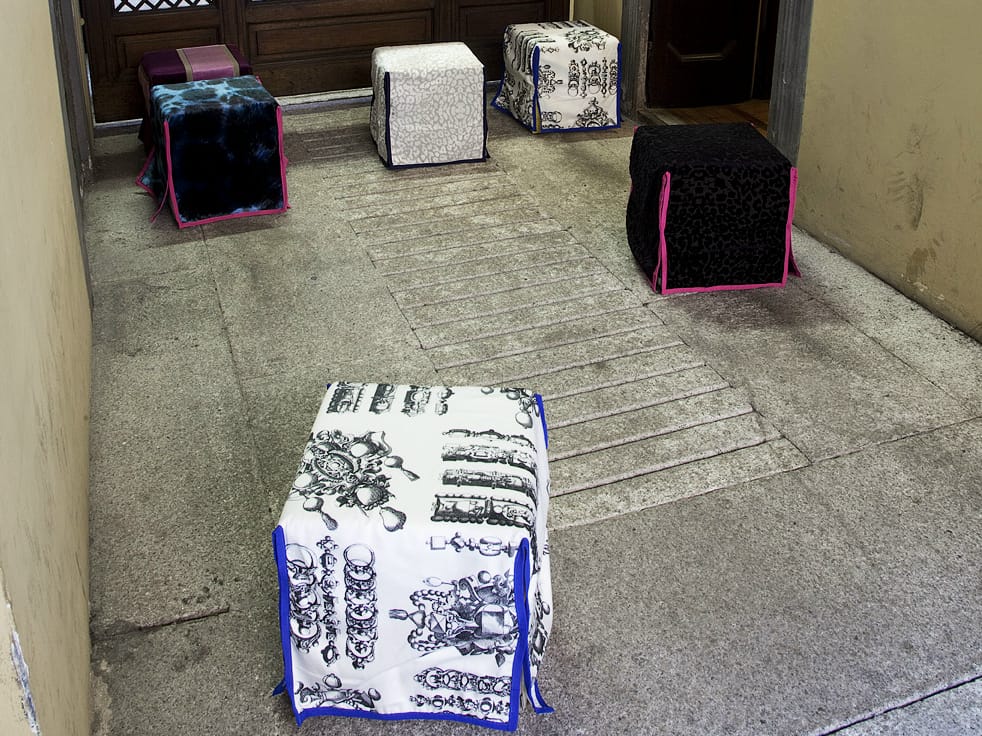 Пуф ERBA ITALIA JONE ARCH-00044597 - Вид №1