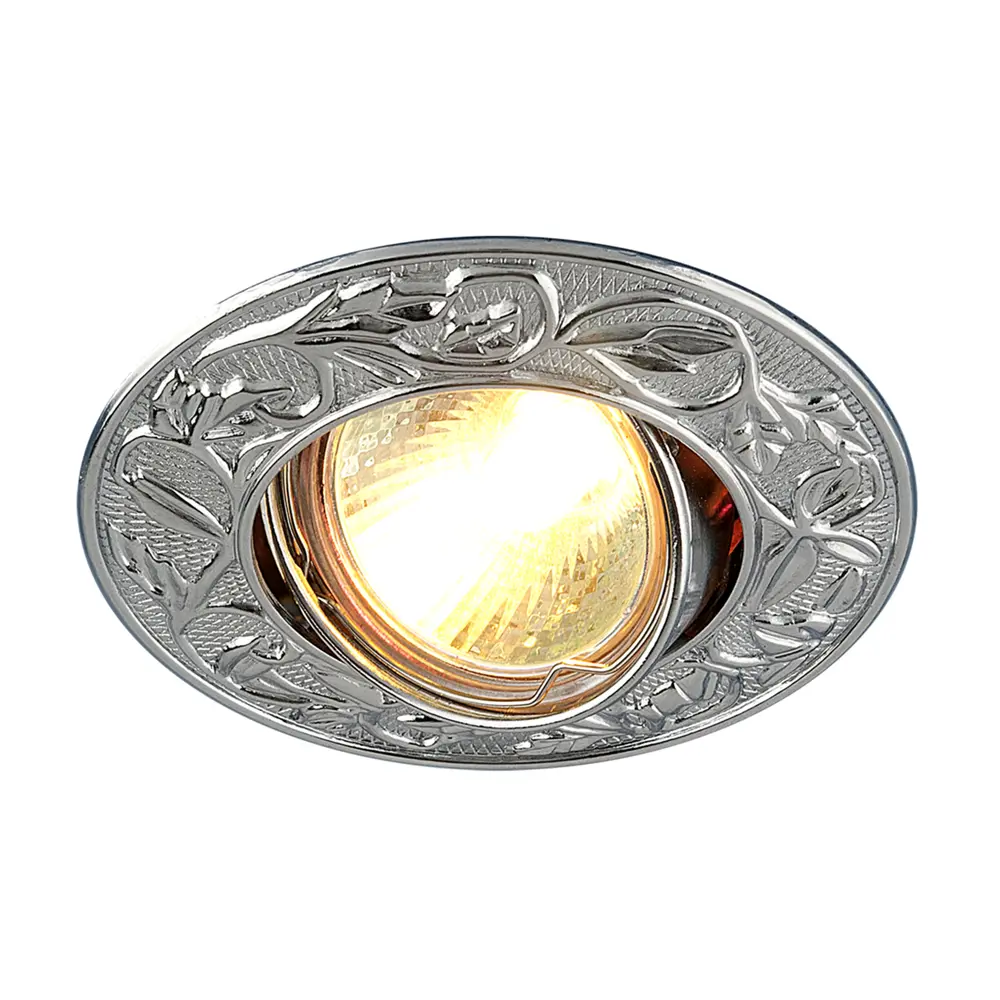 Спот встраиваемый Elektrostandard "Amelia", GU5.3, 50 Вт, цвет хром STLM-2093742