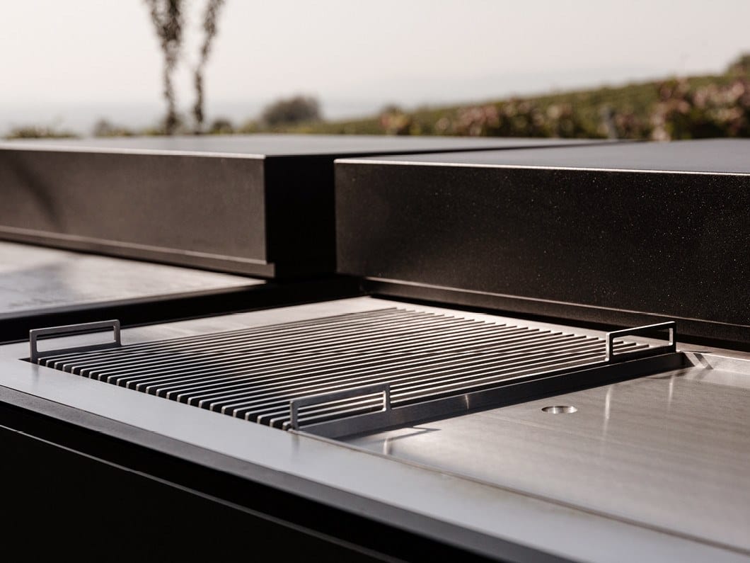 Modular steel outdoor kitchen Steininger Rock Air ARCH-00004640 - Вид №3