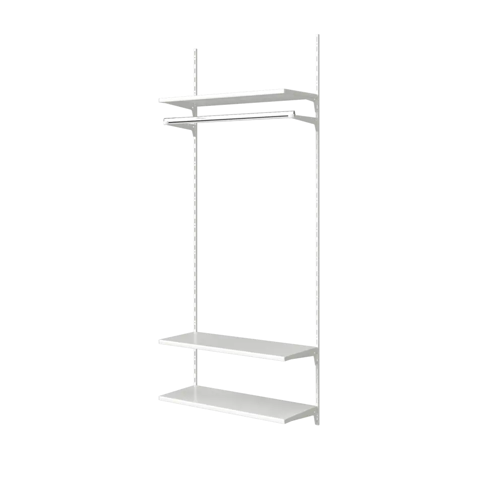Направляющая однорядная Spaceo 200 см цвет белый STLM-2121734 - Вид №3