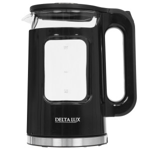 9211949 Электрочайник Delta Lux DE-1017 черный
