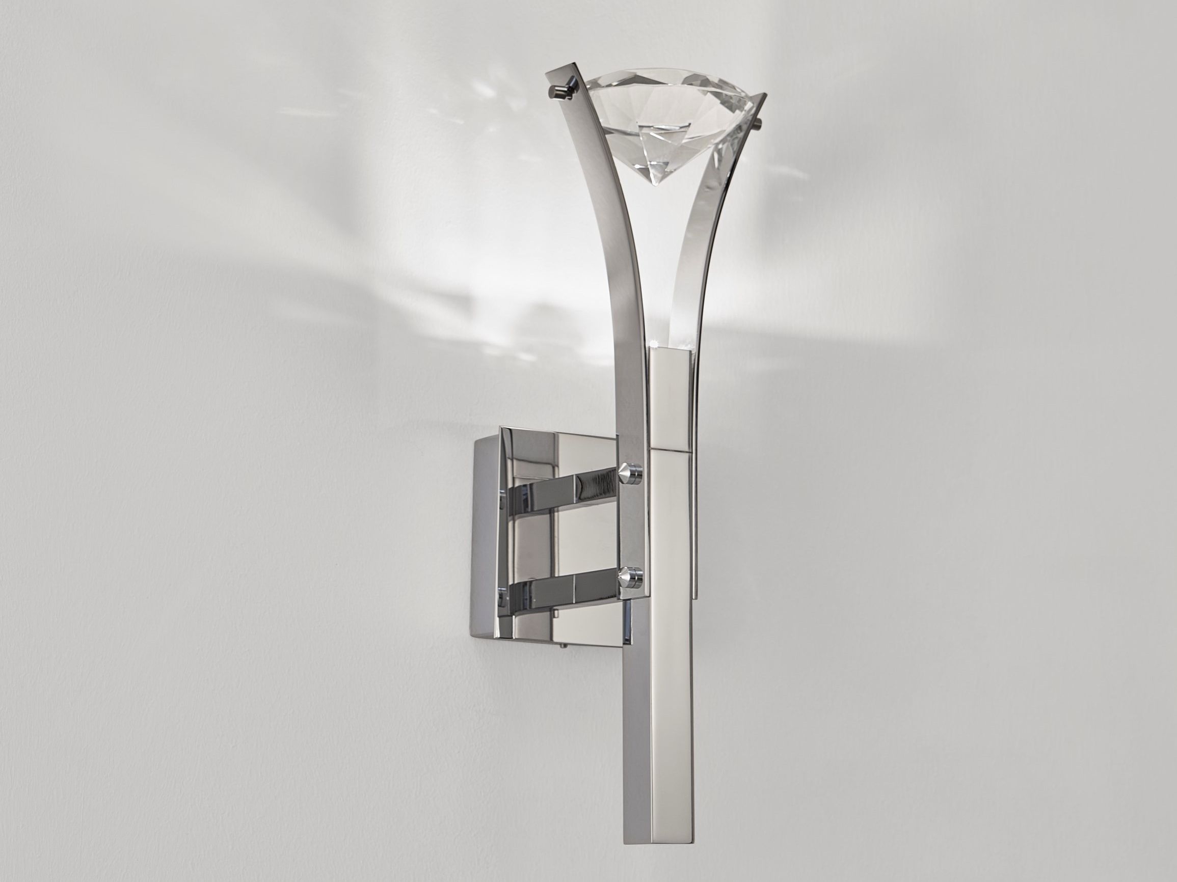 Металлический настенный светильник с кристаллами ILFARI Elements of Love ARCH-00009883