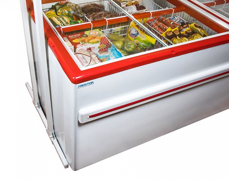 8198900 Морозильный ларь Frostor F 2000 B белый, красный STDN-0074205 - Вид №1