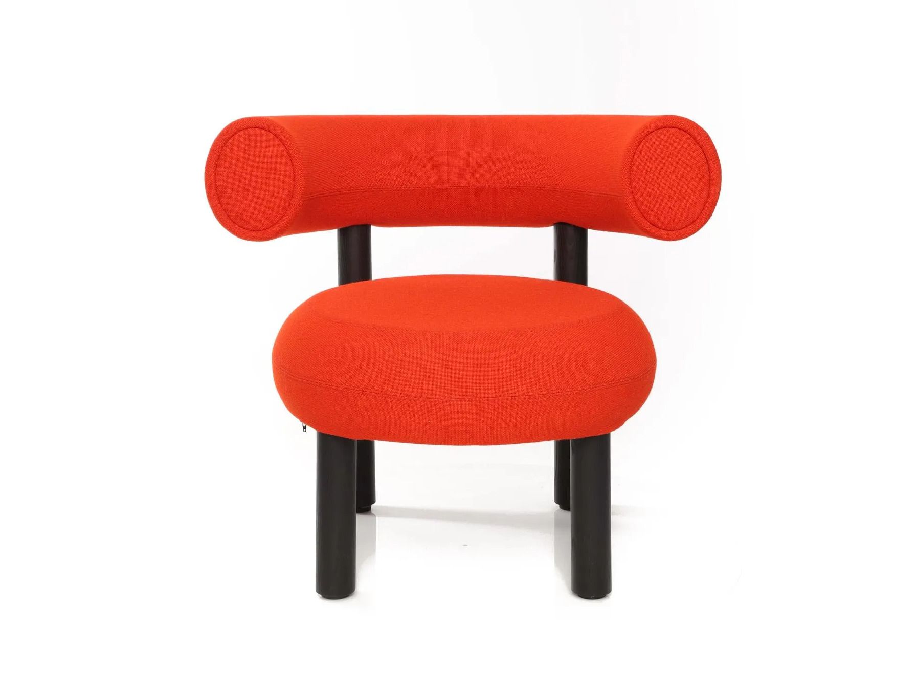 Деревянное кресло с тканевым покрытием Tom Dixon Fat ARCH-00008566