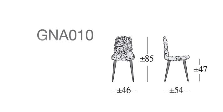 Стул Edra для интерьера ARCH-00009932 - Вид №5