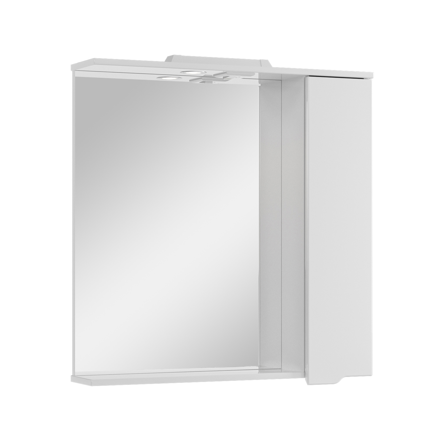 90230157 Зеркальный шкафчик для ванной комнаты 80 Bianco STLM-0141023 SANSTAR