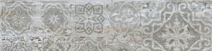 Граните Стоун Травертин декор серебро лаппатированная 1200x295