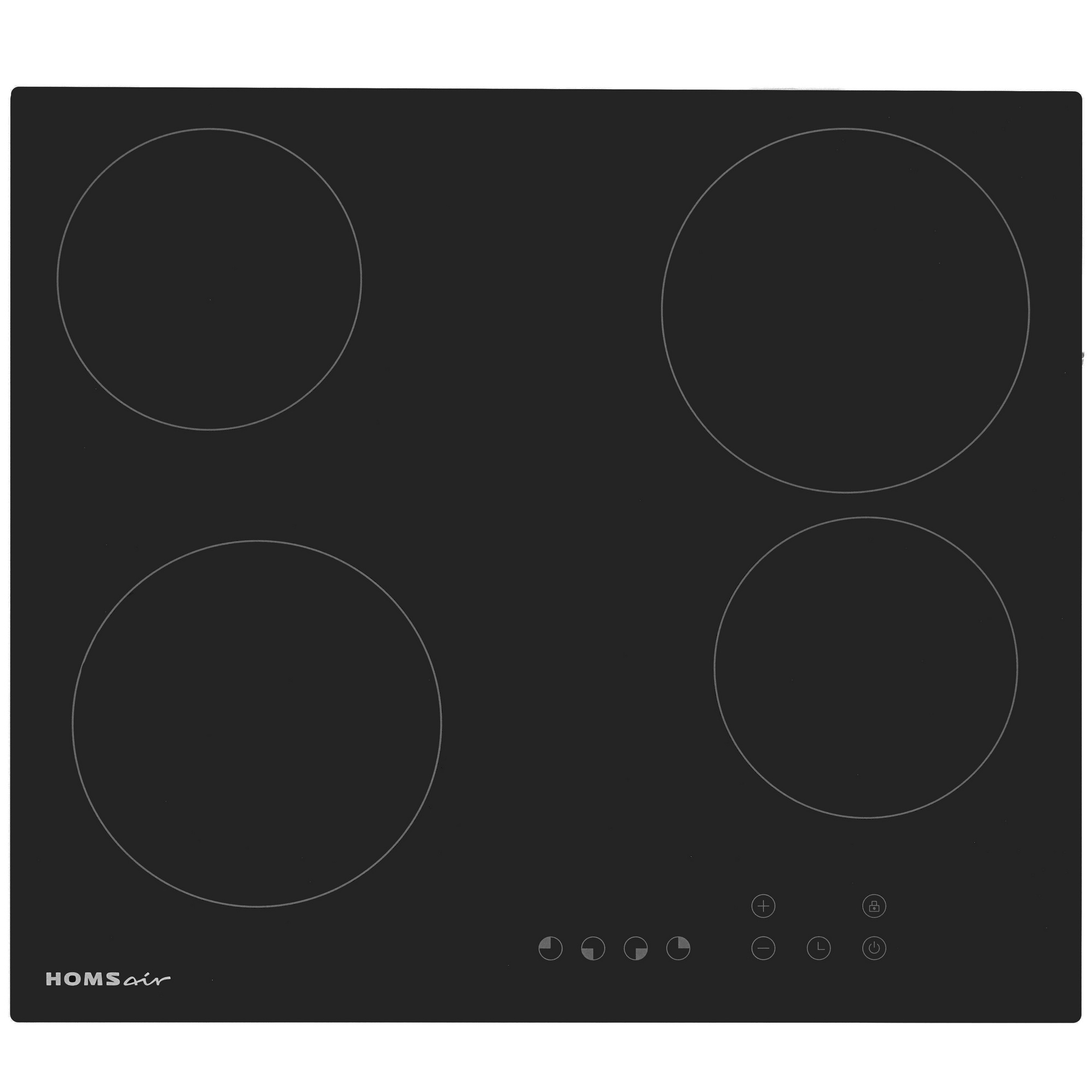 8160043 Электрическая варочная поверхность HOMSair HV64BK STDN-0000695