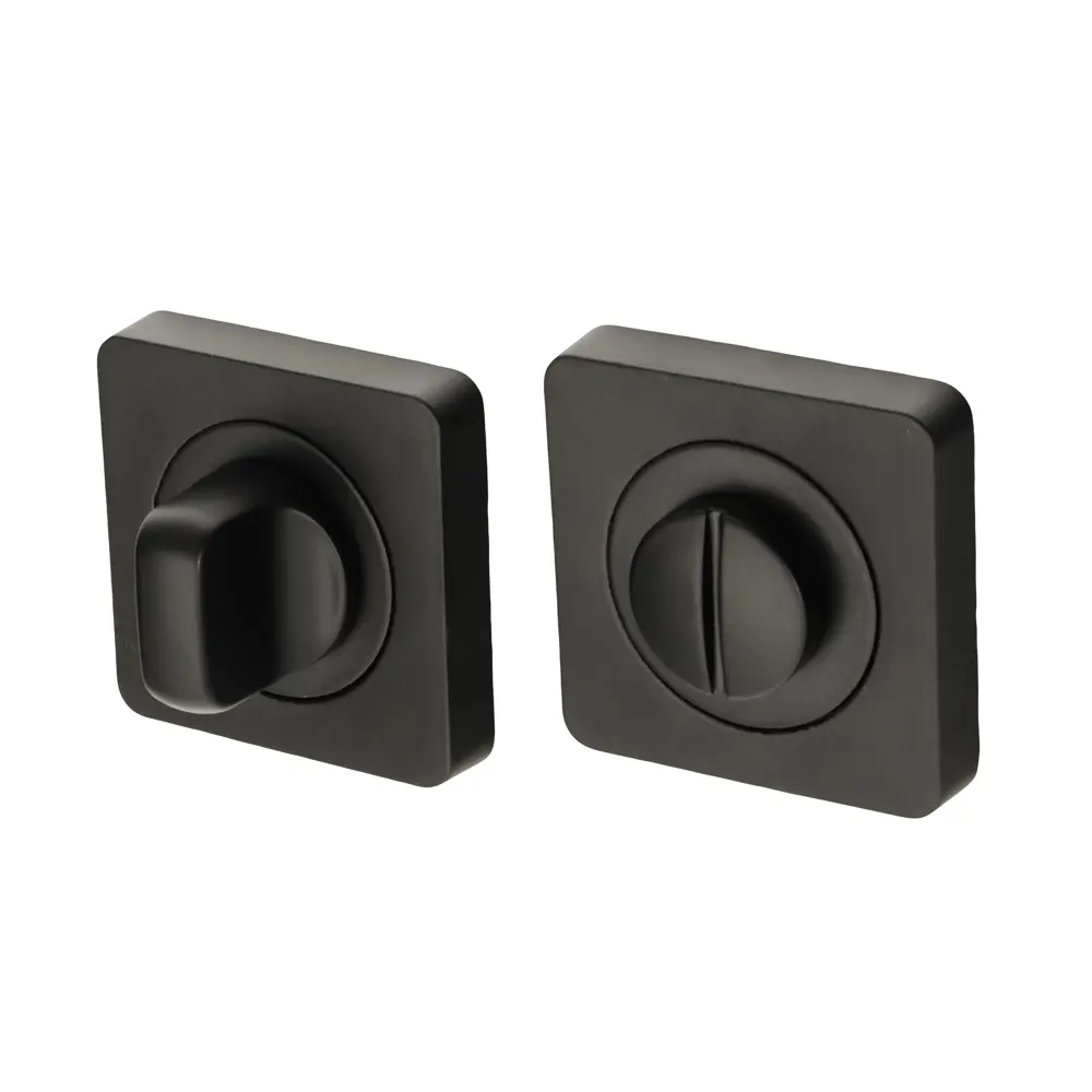 Завертка дверная Edson EDS-WC-QR1 алюминий цвет черный STLM-2205294