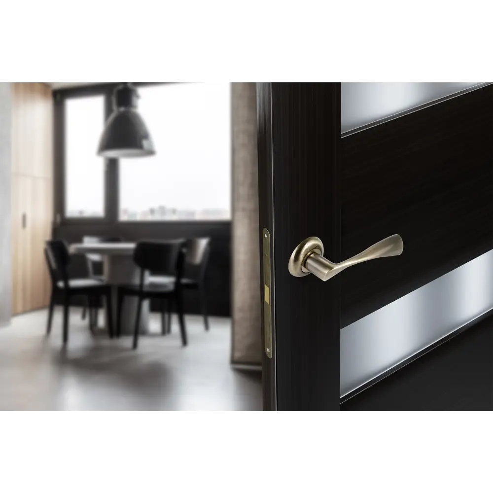 Дверная ручка EDSON EDS-14-Z01 бронзовая с эргономичным дизайном 82677948 STLM-0033858 - Вид №10