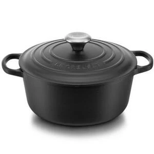 Кастрюля чугунная Le Creuset, Ø28 см, черная