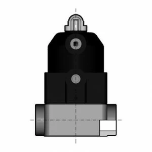 SANIT 73402031450 2/2-ходовой мембранный клапан компактный КМ / CP 187 типа, ПВДФ, д 16 и D 20, гнездо для сварки термической сварки, НЕТ