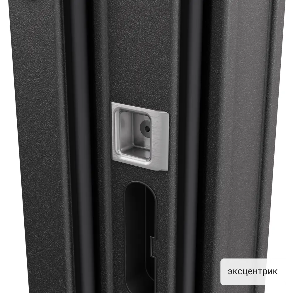 Дверь металлическая Контрол Леона, 960 мм, левая, цвет венге TOREX STLM-2099780 - Вид №9