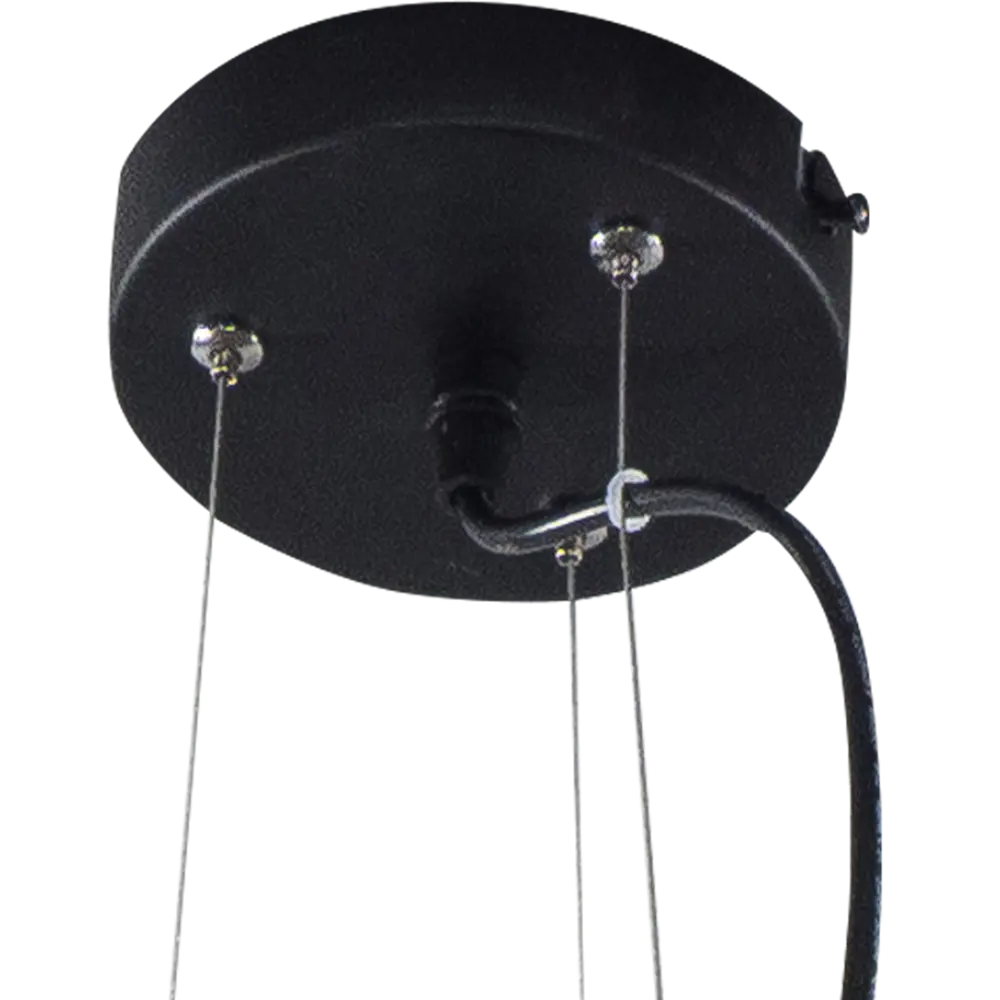 Светильник Marcia 3xE27x60 Вт, 40 см, цвет чёрный Toplight STLM-2206072 - Вид №4