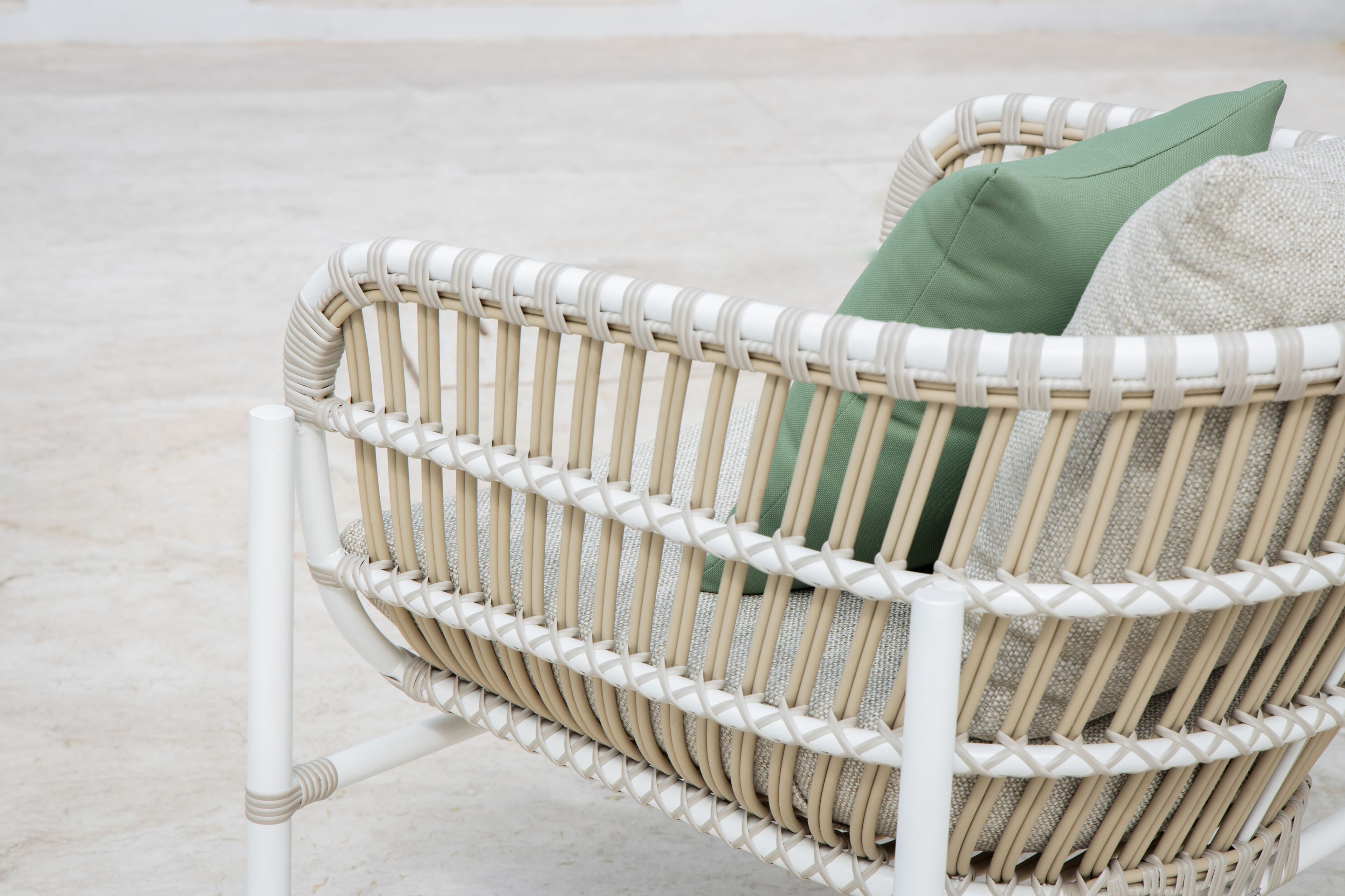 Синтетическое волокно садовое кресло с подлокотниками cbdesign эллипс ARCH-00116487 - Вид №3