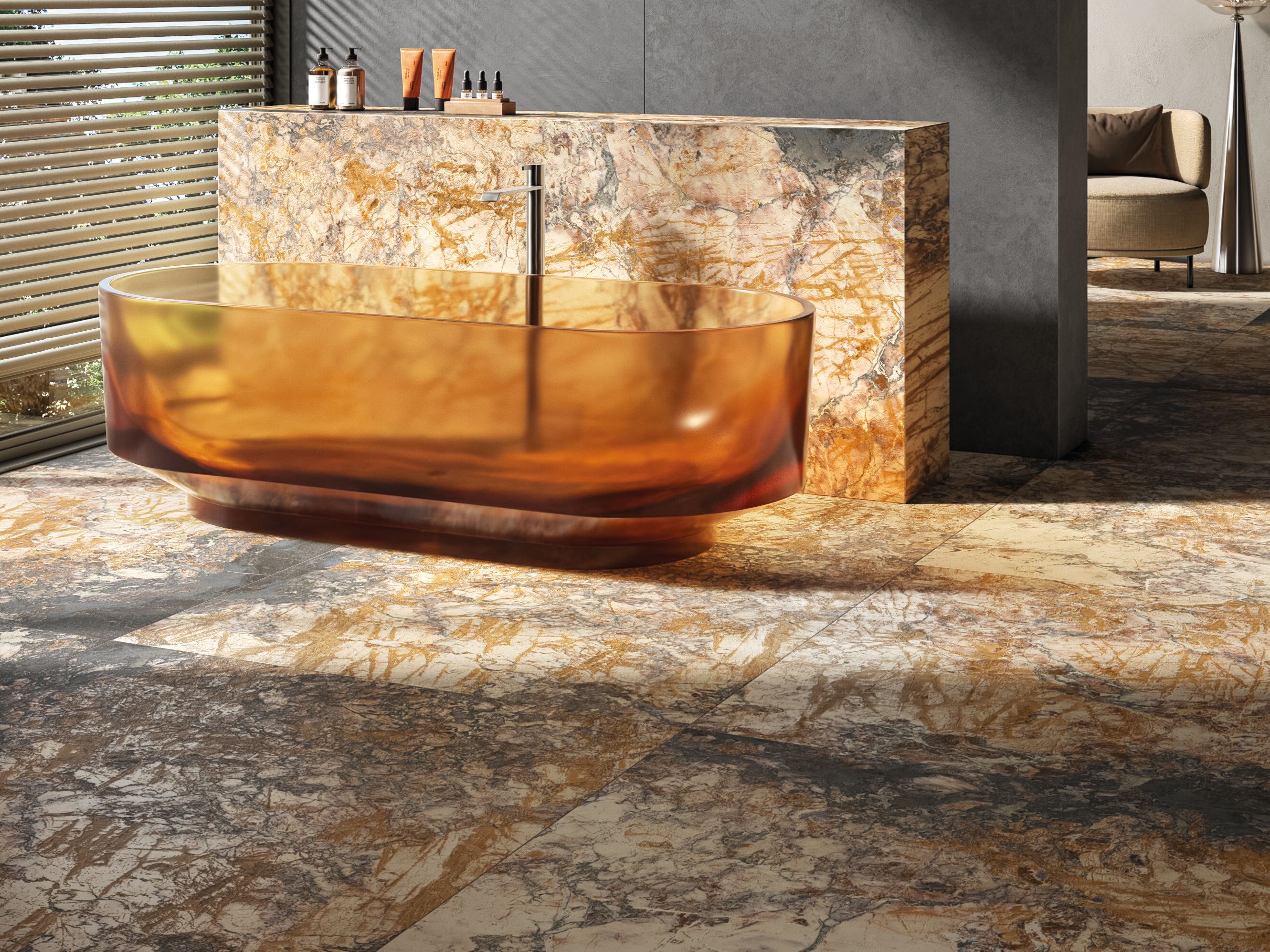 Пол / напольное покрытие из керамогранита с мраморным эффектом LaFaenza AESTHETICA ARCH-00073594