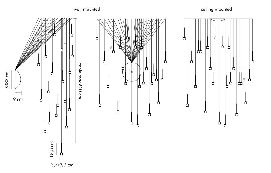 Кристалл светодиодный подвесной светильник Album Звездочка ARCH-00030397 - Вид №5
