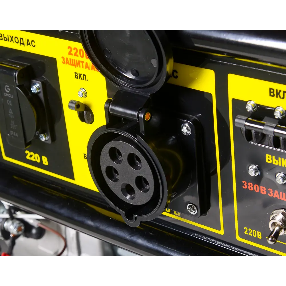 Генератор бензиновый Huter DY9500LX-3, 8 кВт STLM-2195787 - Вид №7