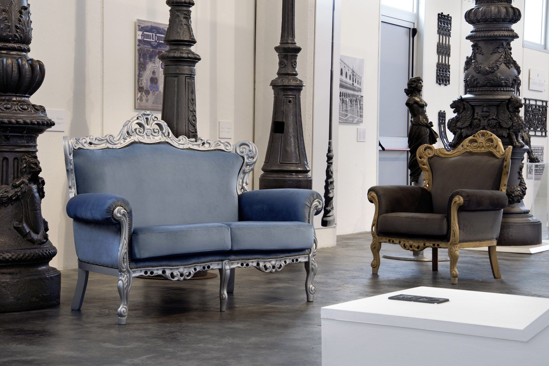 Тканевое кресло Domingo Salotti Barokko ARCH-00070276 - Вид №2