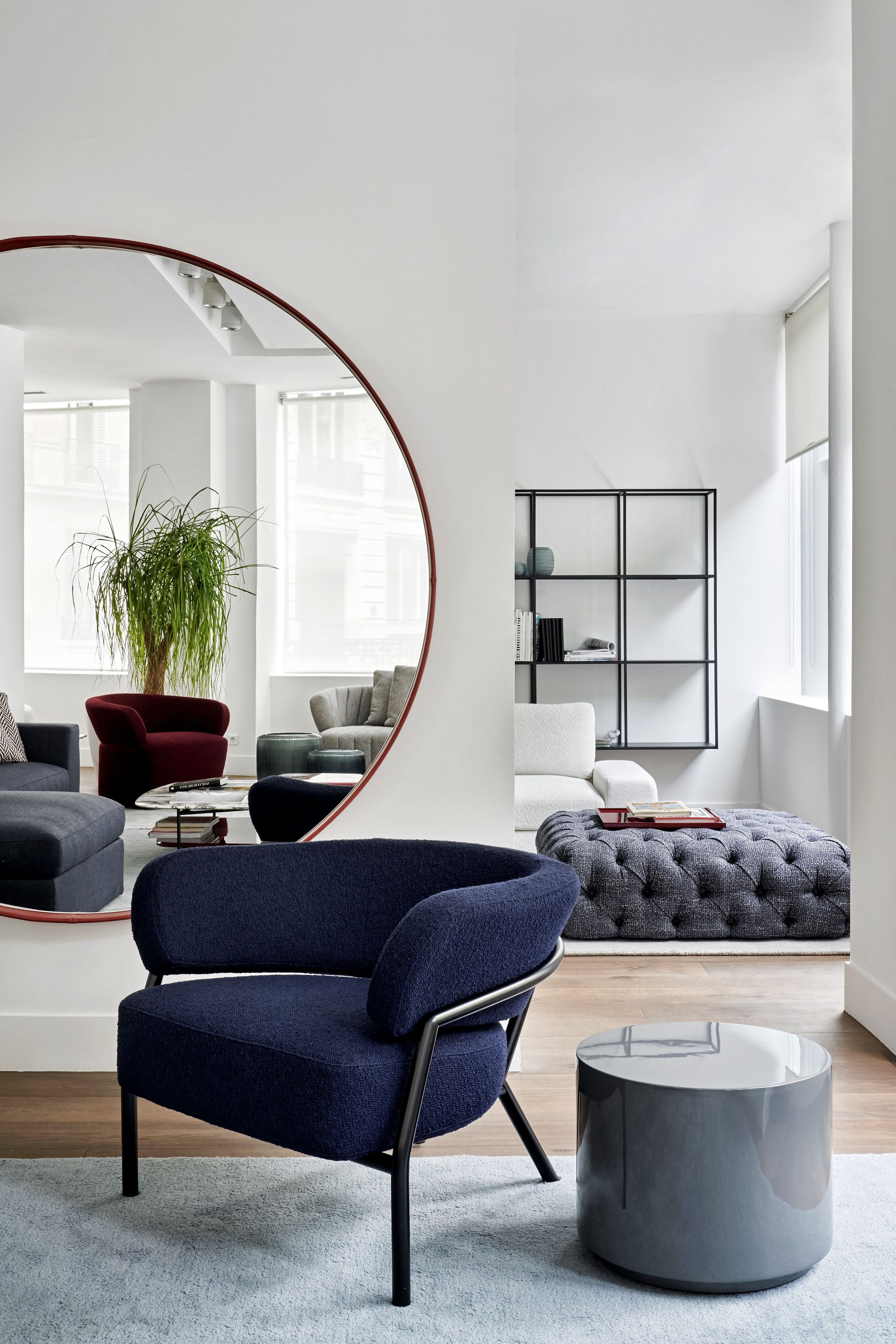 Низкий круглый журнальный столик из Полимекса® Meridiani BOBO ARCH-00046752 - Вид №2