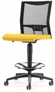 TALIN Сетчатое офисное кресло с 5 спицами и колесами для дизайнера Avianet