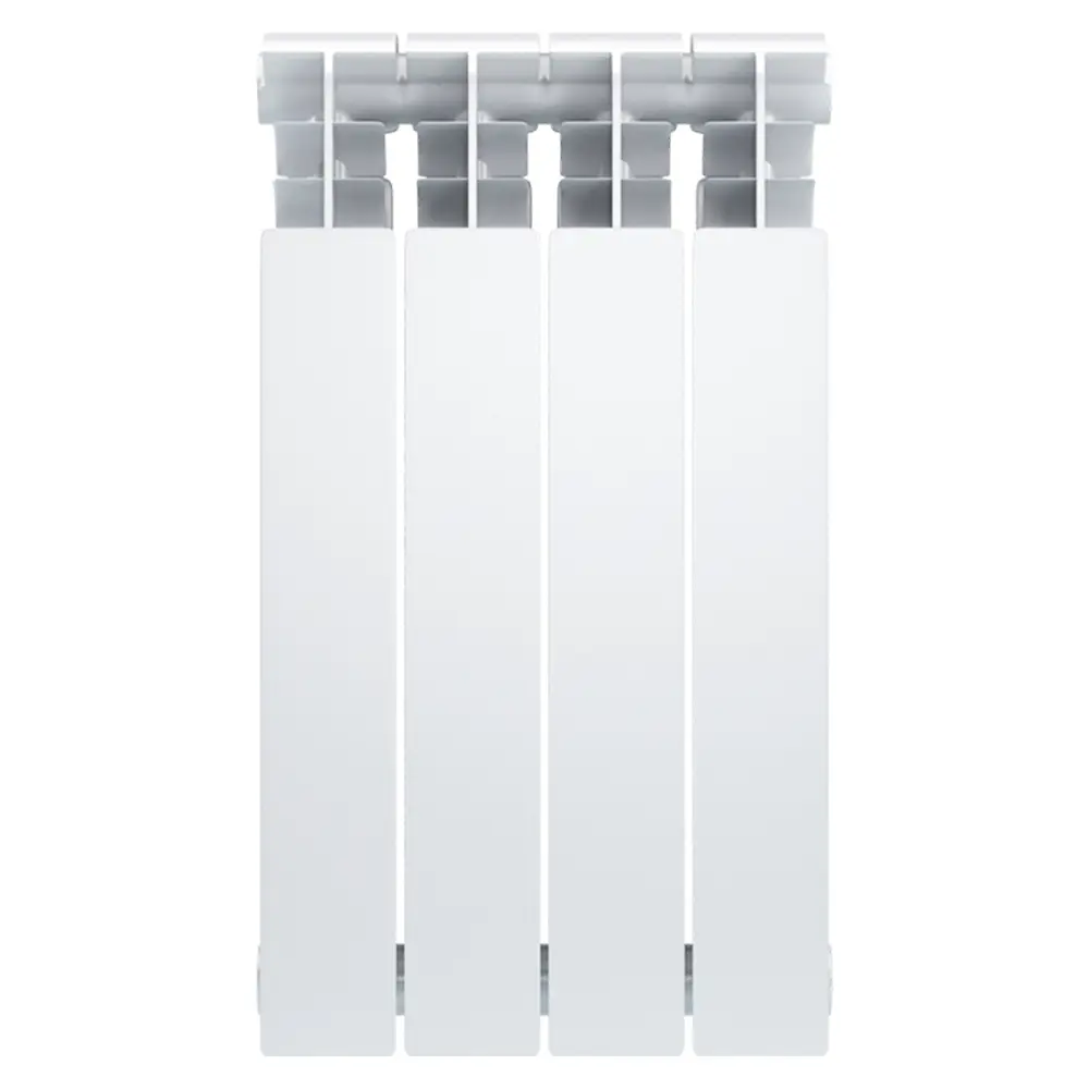 Радиатор секционный Oasis Bimetal 500/96 4 секции боковое подключение биметалл белый STLM-2111766