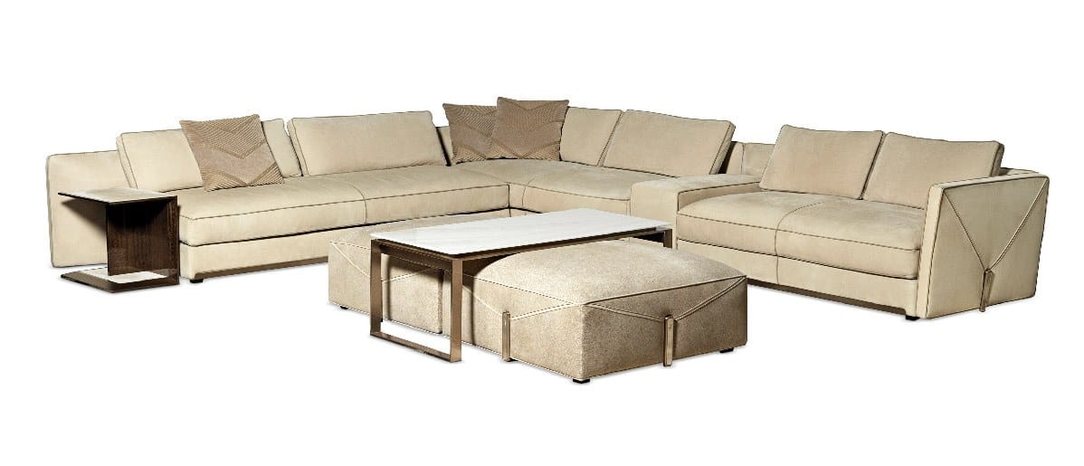 Кожаный угловой диван Visionnaire ARCH-00085286 - Вид №2