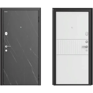 Дверь входная металлическая Премиум New 88x205 см правая силк милк