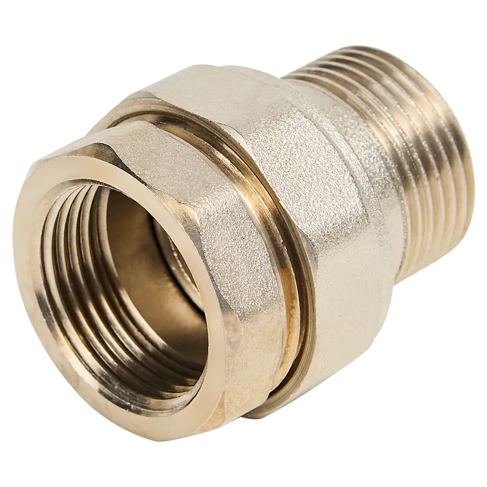 Сгон прямой американка MONLID 3/4" ВР-НР мм никелированная латунь STLM-2012771