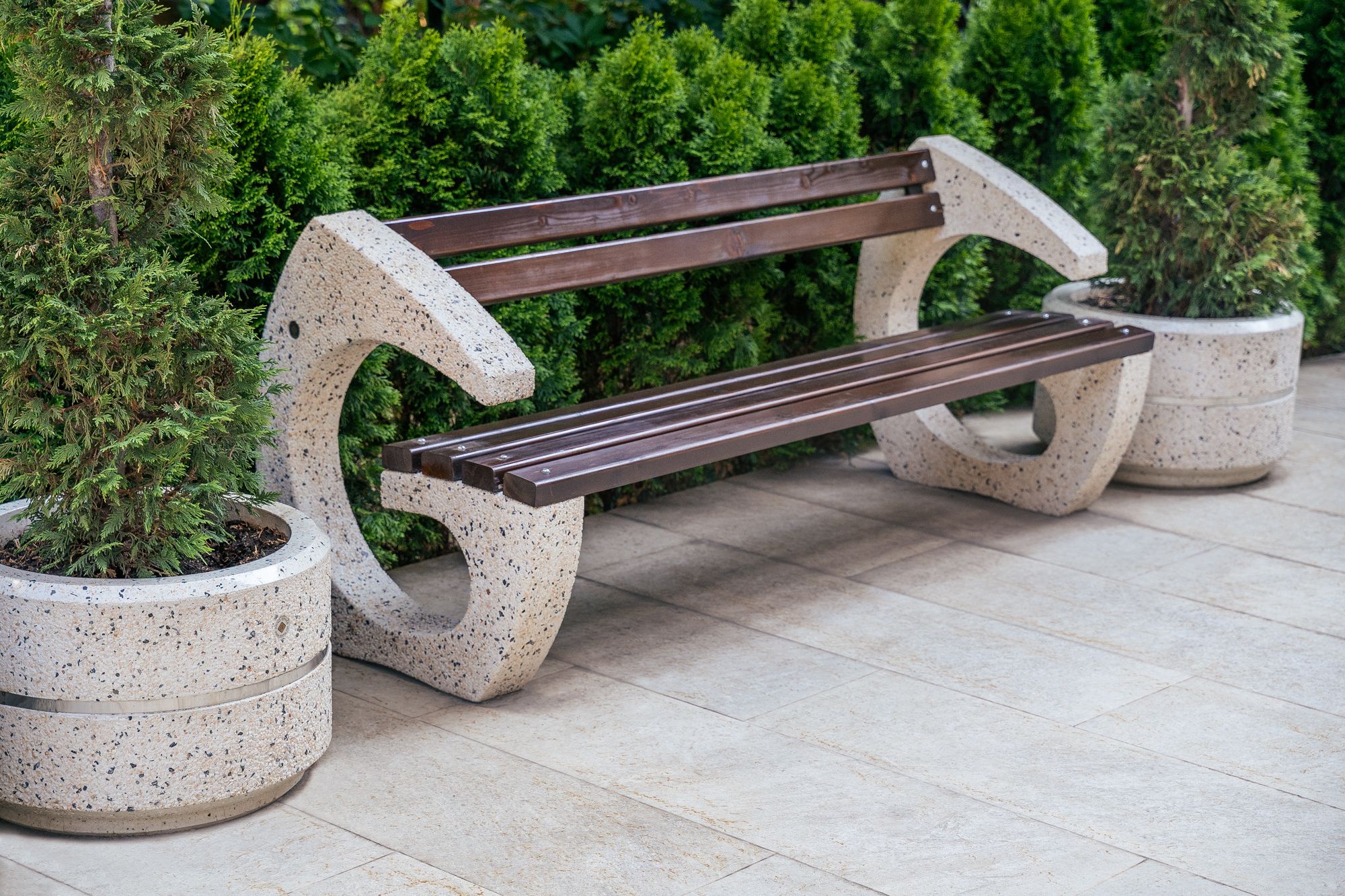 Бетонная плантатор ENCHO ENCHEV - ETE 15/17 ARCH-00126483 - Вид №4