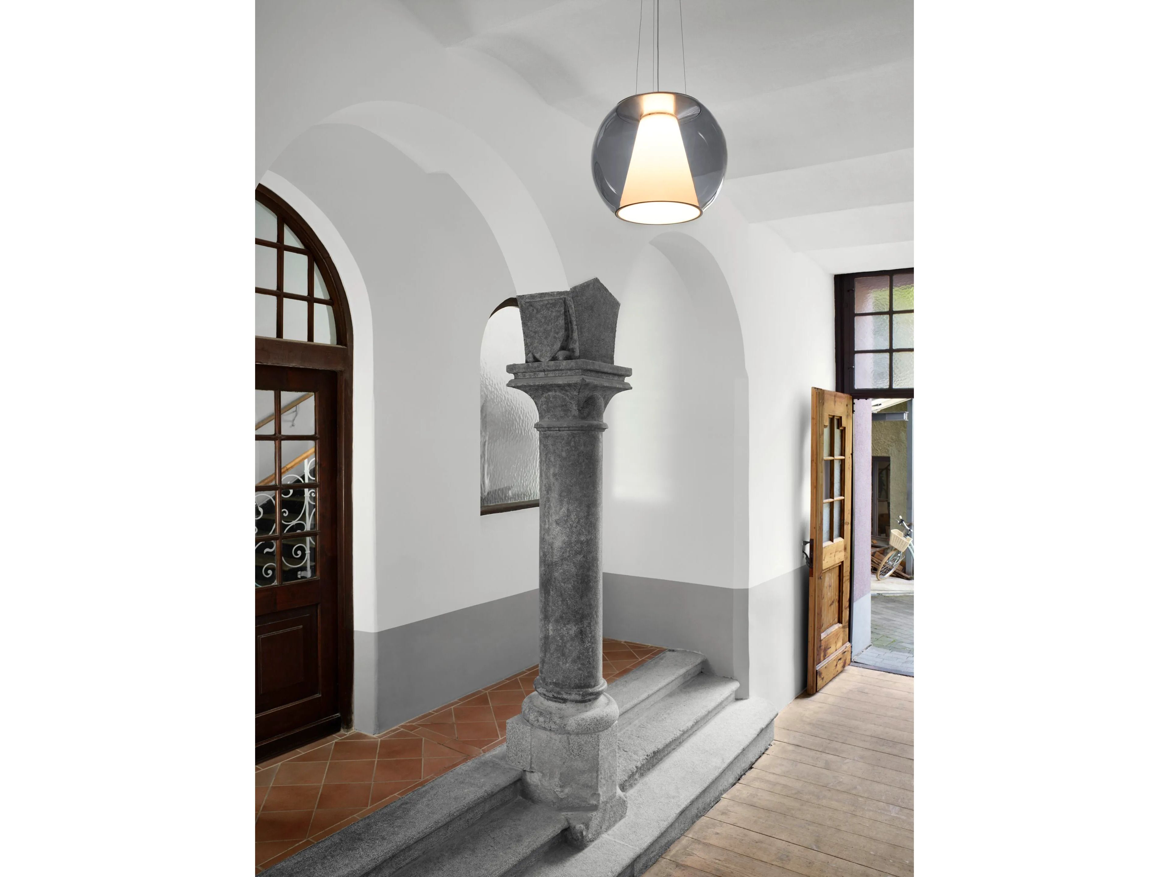 Выдувное стекло светодиодный подвесной светильник serien.lighting проект ARCH-00047753 - Вид №9