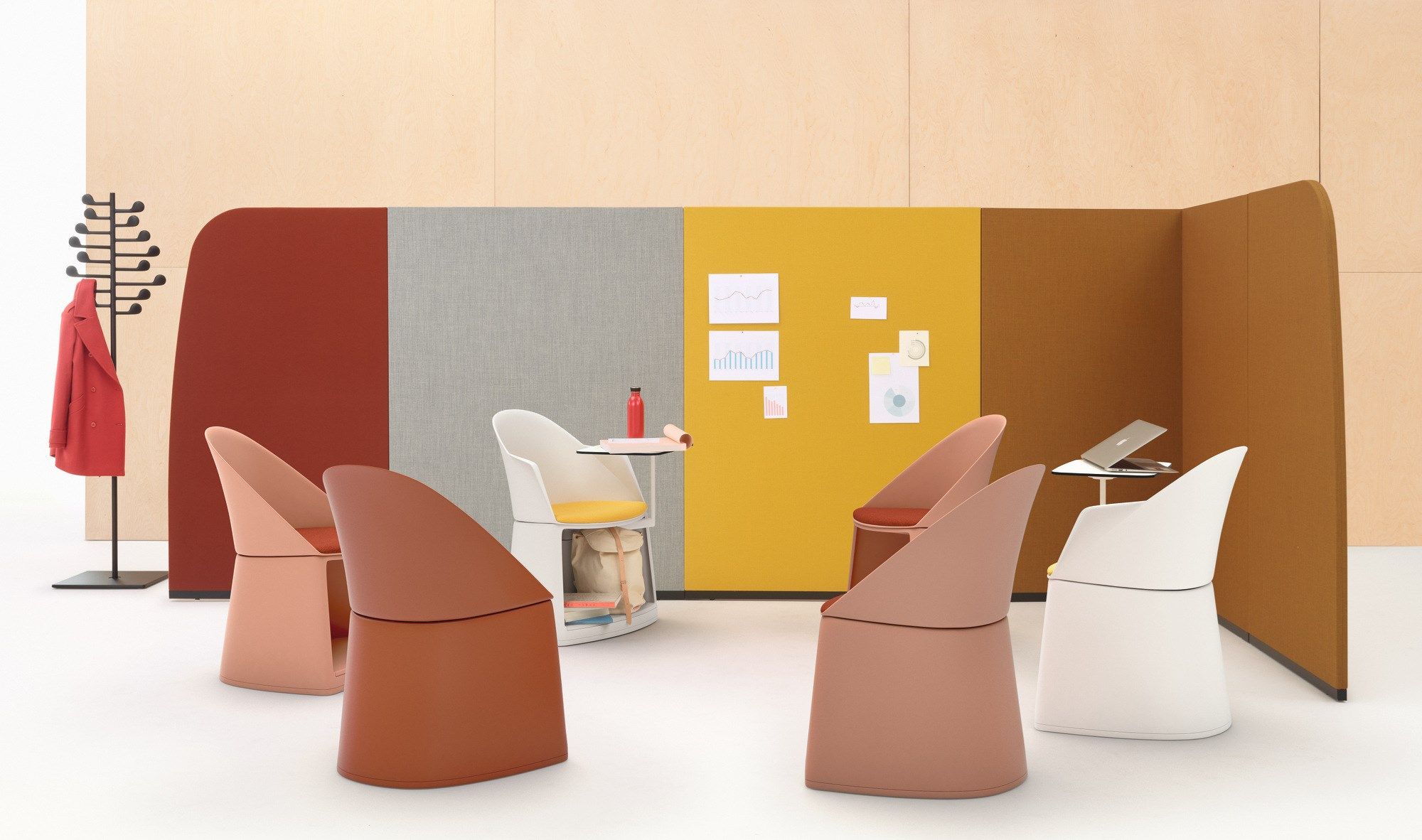 Кресло с отсеком для хранения на колесах Arper Cila Go ARCH-00107679 - Вид №2