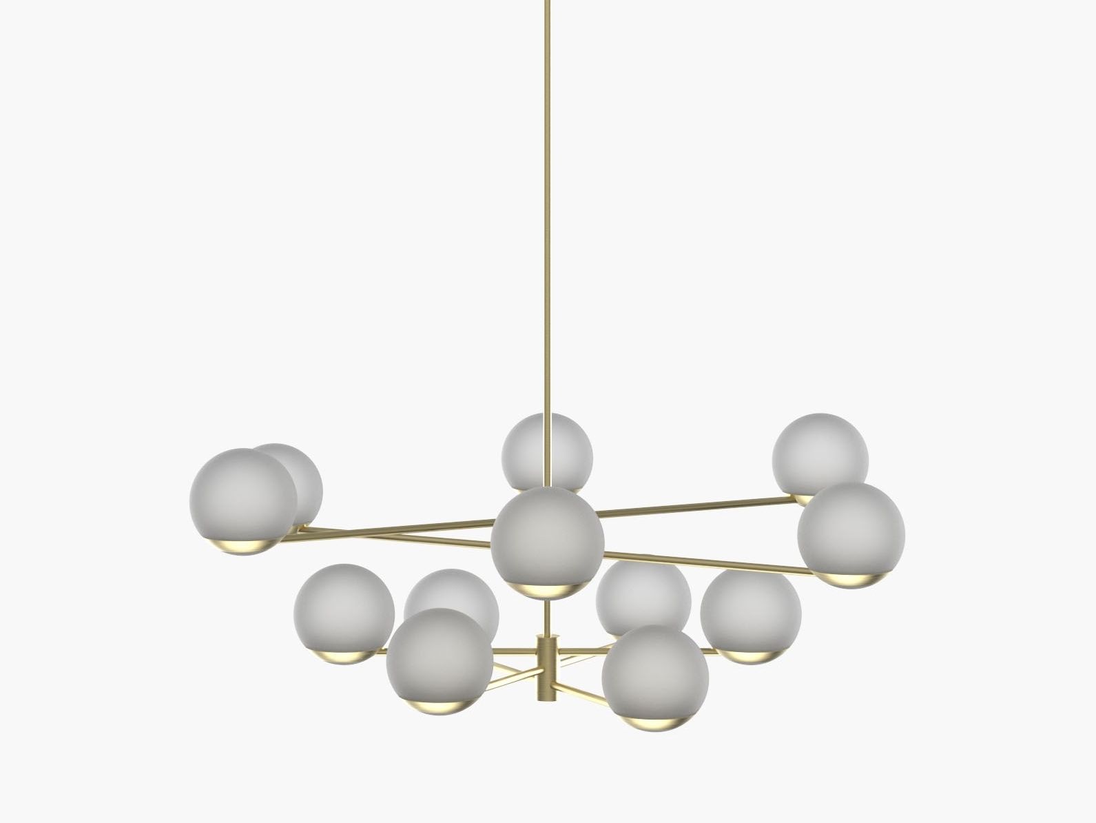 Выдувное стекло светодиодный подвесной светильник Cameron Design House Мяч и обруч ARCH-00137913 - Вид №5