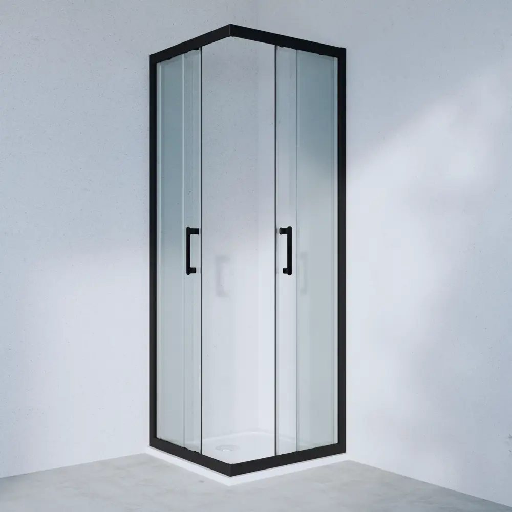 Комплект стекол для душевой ширмы Sensea Easy 80x80 см STLM-2153207 - Вид №9