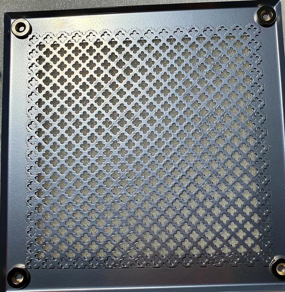 90600818 Решетка вентиляционная на магнитах VRC00213 200х200 мм металл цвет хром STLM-0301249 ШАМРАЙ