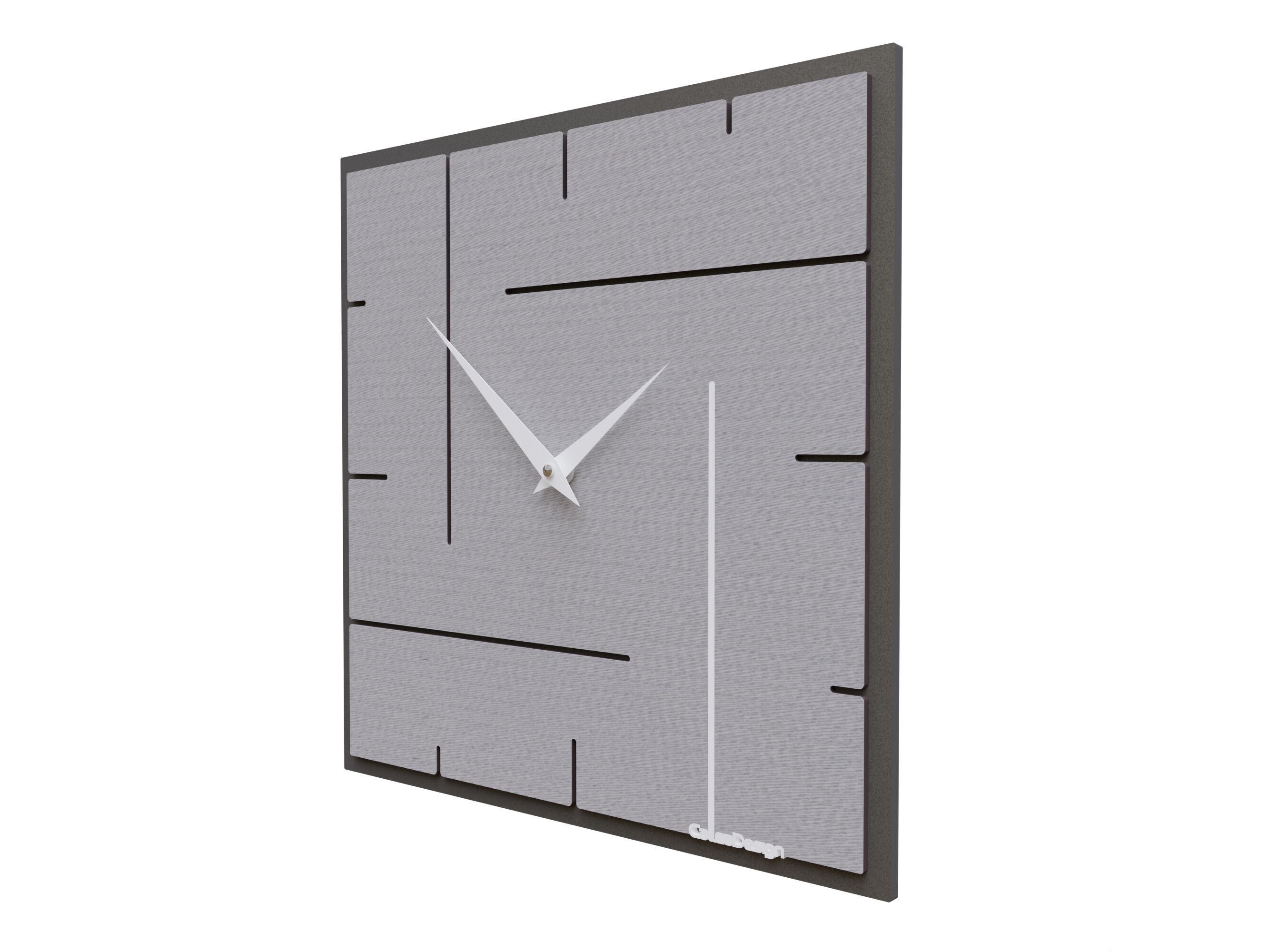 Настенные часы MDF CalleaDesign GRID ARCH-00016147 - Вид №1