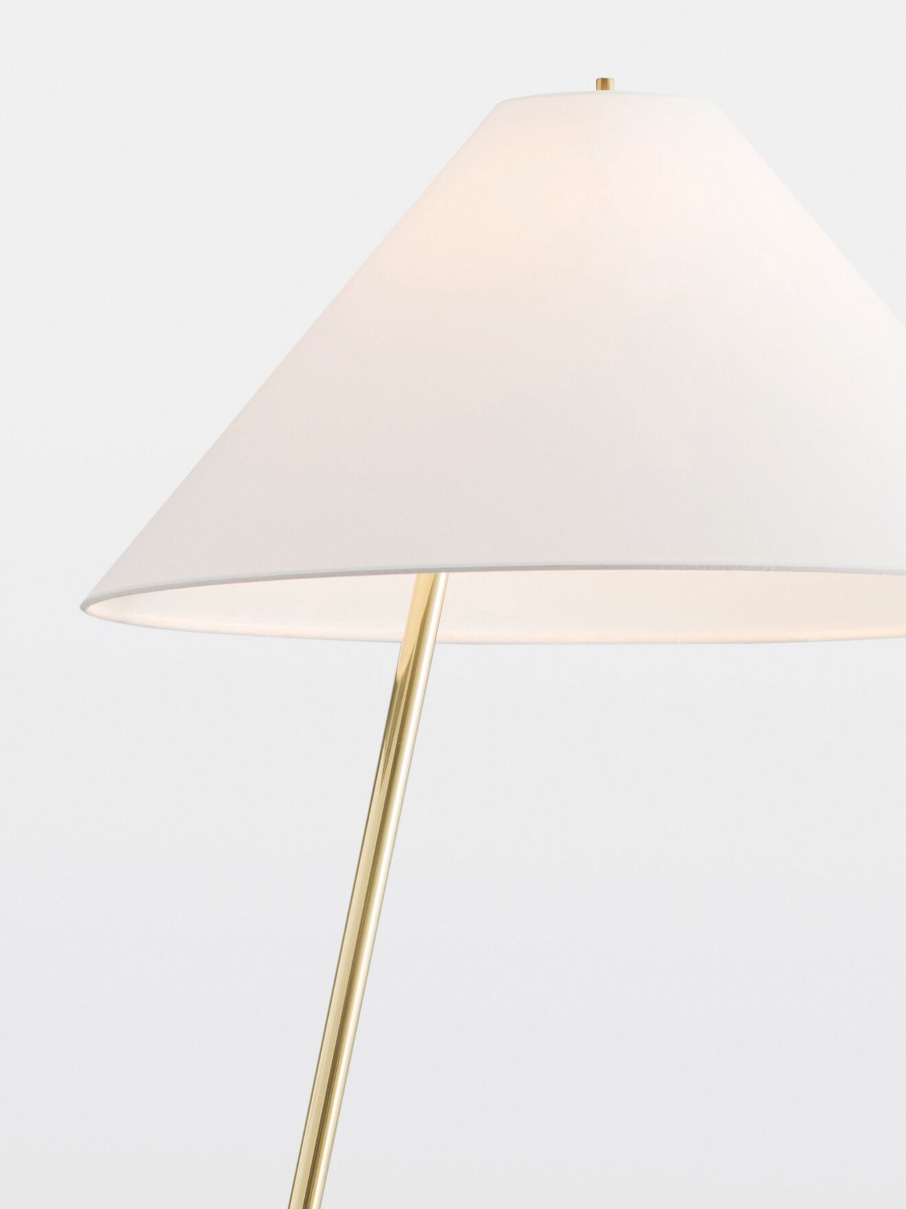 Торшер из металла и шелка Kalmar Hase ARCH-00032244 - Вид №3