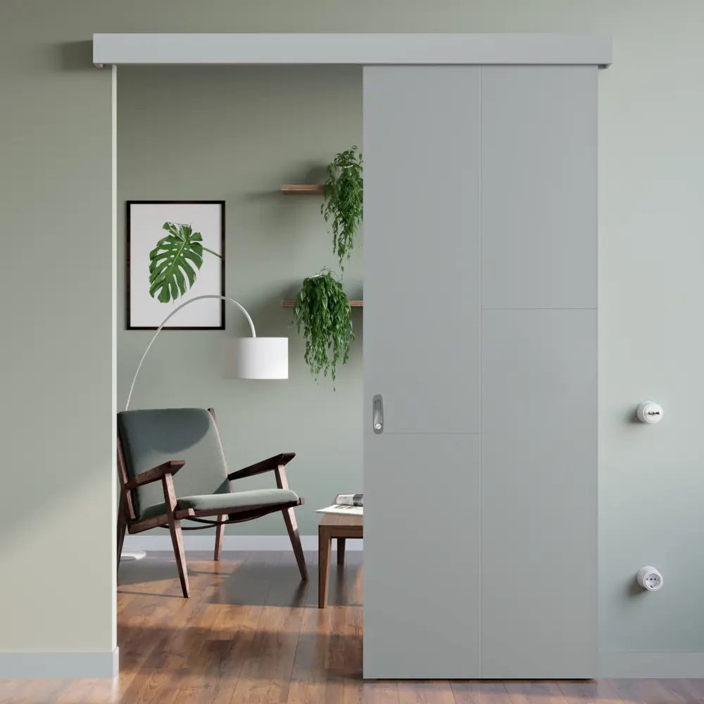 BELWOODDOORS Межкомнатная дверь Лацио в эмалевом покрытии серого цвета 85324558 STLM-0061422 - Вид №6