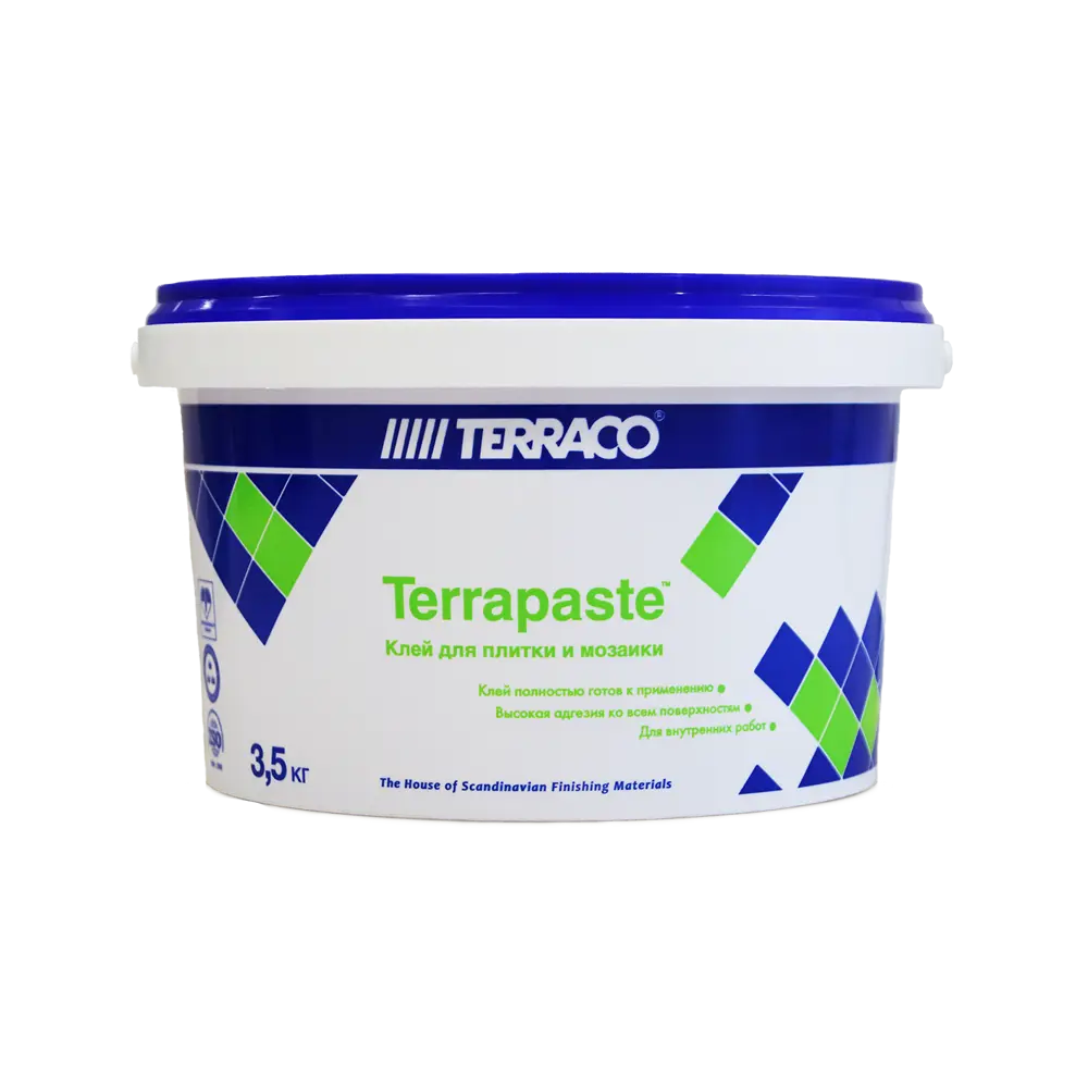 Клей для плитки готовый Terraco Terrapaste 3.5 кг