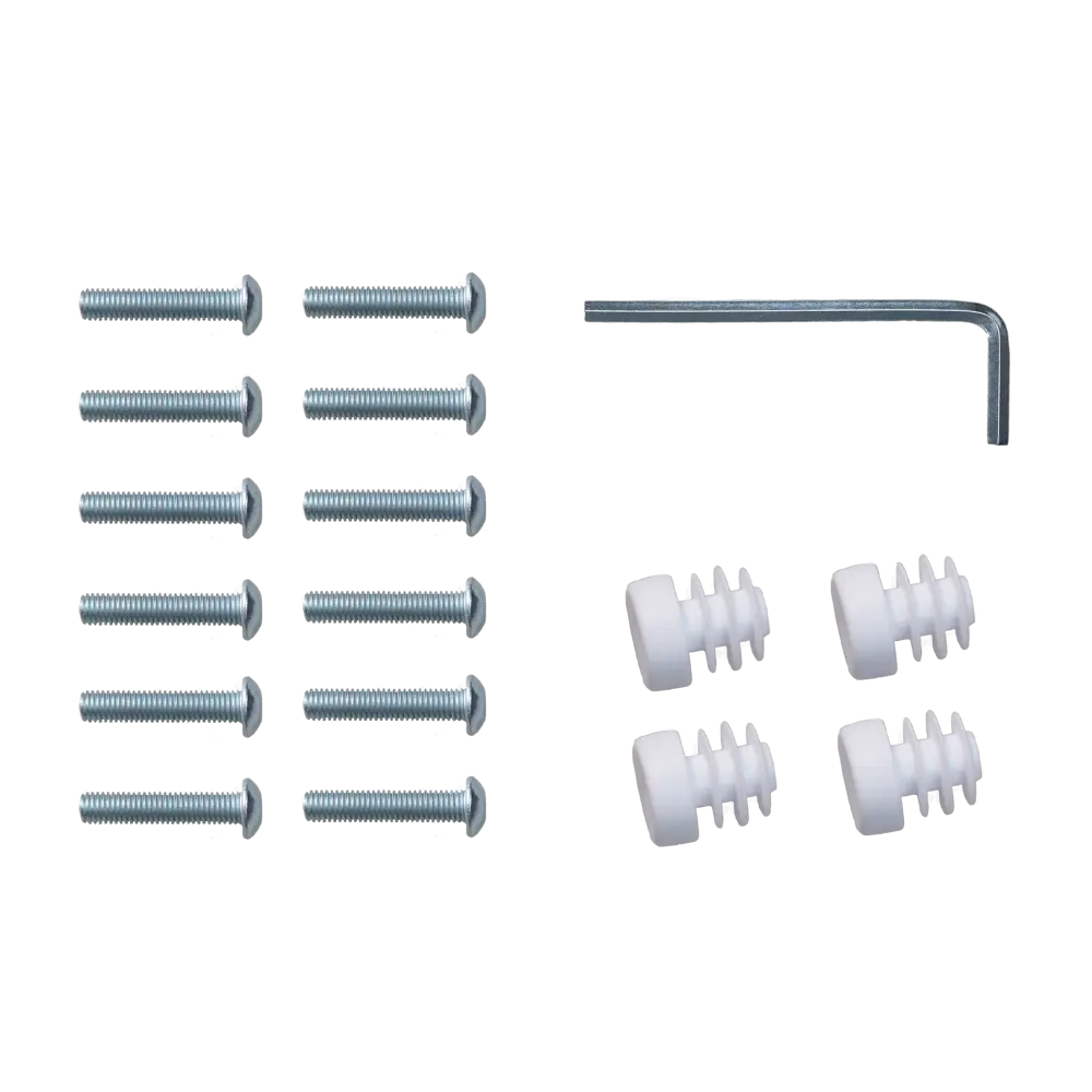 Этажерка для обуви Альфа 33 87x48x30 см 3 полки металл цвет белый Santreyd STLM-2037347 - Вид №6