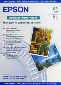 C13S041342 archival matter paper a4(50p) Epson