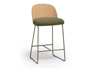 Высокий металлический табурет