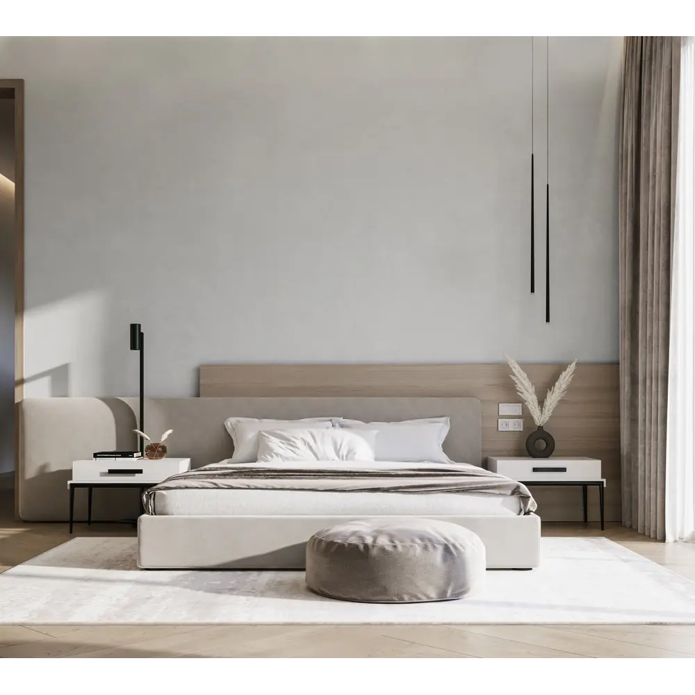 Обои флизелиновые Wallsecret Champagne серо-коричневые 1.06 м 8723-04 STLM-2102733 - Вид №4