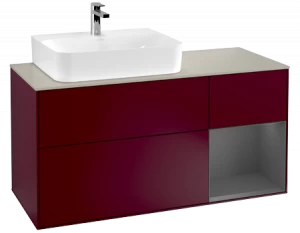 Villeroy&Boch Тумба под раковину Прямоугольная версия F153GKHB Finion Peony Matt Lacquer